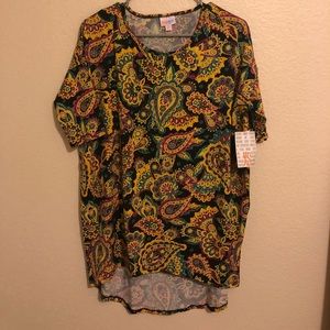LuLaRoe Irma tunic paisley print